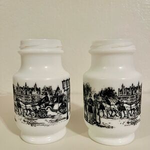 Vintage German Milk Glass